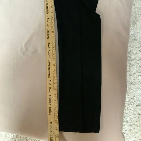 JCrew Black 30 32 Slim Bowery Four Seasons Wool Dress Pants ‘Minimalist Normcore - Picture 4 of 8